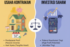 Usaha Kos Kosan Kontrakan vs Investasi Saham, Mana Pilihan Terbaik Bua