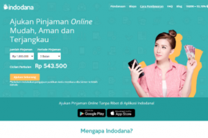 Bunga Indodana adalah 0.3% per Hari. Ini bukti dari Pengalaman Pinjam 