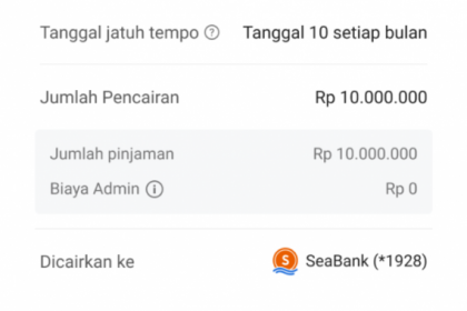 Apakah Seabank Pinjam Masuk BI Checking SLIK OJK