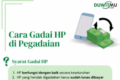 Cara dan Syarat Gadai HP di Pegadaian