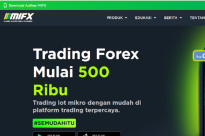 Cara Trading di MIFX Monex Broker