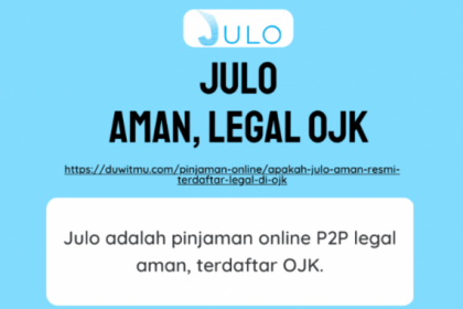 Bunga Julo adalah 0.3% per Hari. Ini bukti dari Pengalaman Pinjam.