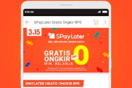 Bunga Shopee PayLater 2022 dan Biaya Lainnya