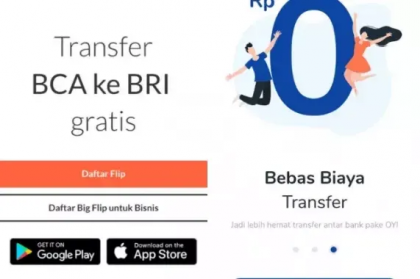 FLIP vs OY! Indonesia Transfer Kirim Uang Biaya Gratis