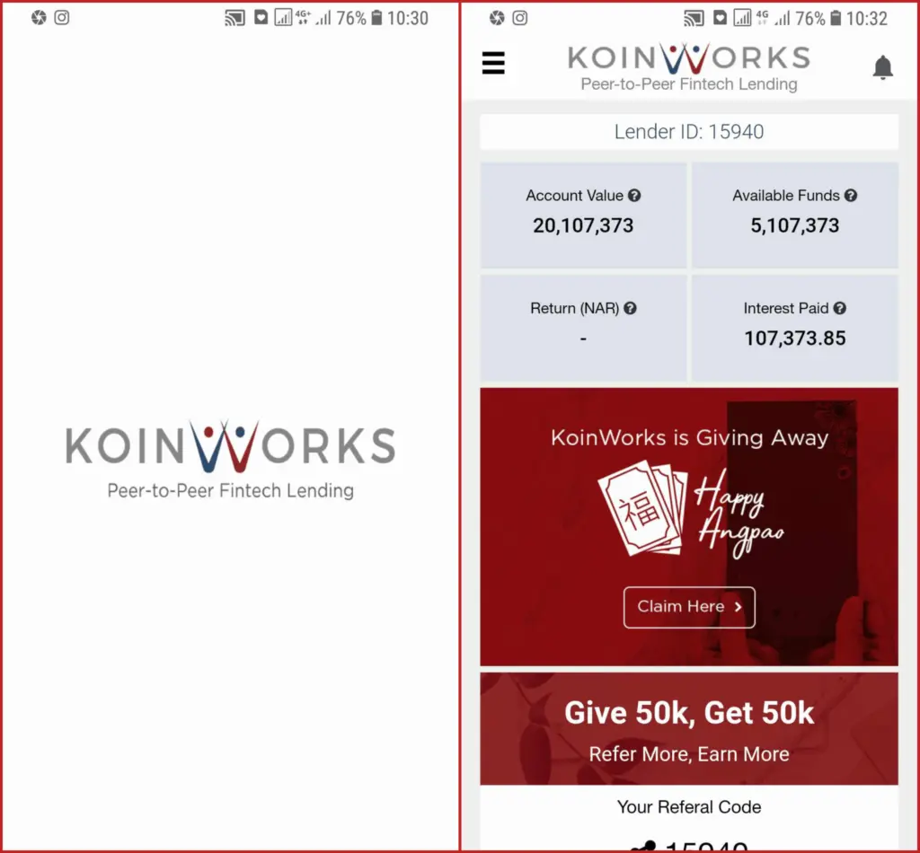Koinworks Aplikasi Investasi P2P 2019