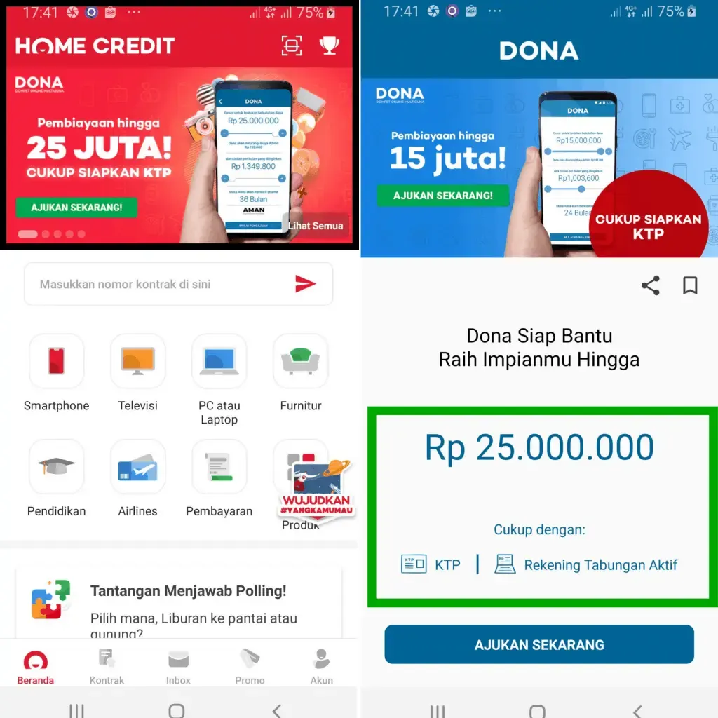 Home Credit Pinjaman Multiguna