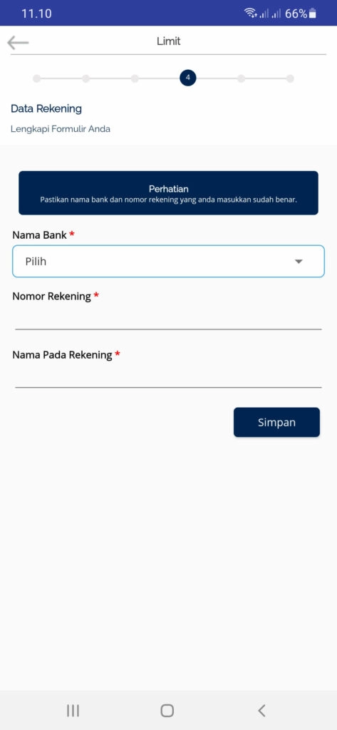 Rekening Bank Aplikasi Danakini Pinjaman Online