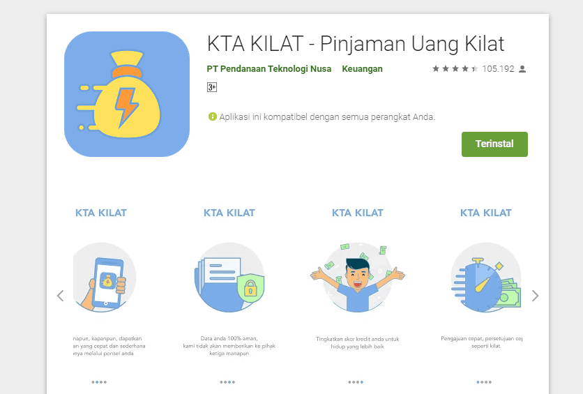 KTA Kilat Pinjaman Online
