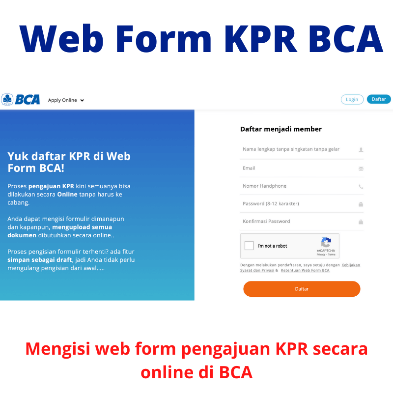 Pengajuan Online KPR BCA