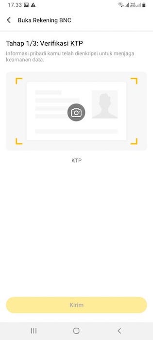 Verifikasi KTP di Neobank Aplikasi