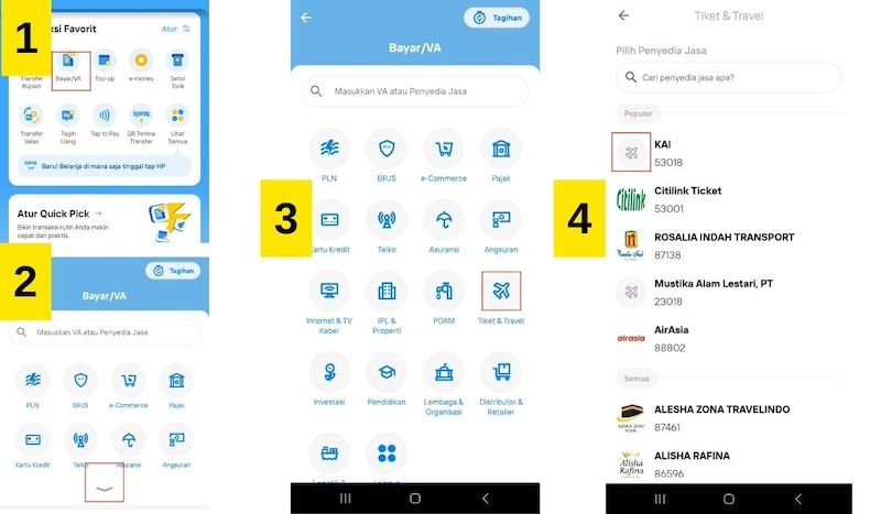Beli Tiket KAI Bandara dari Aplikasi Livin