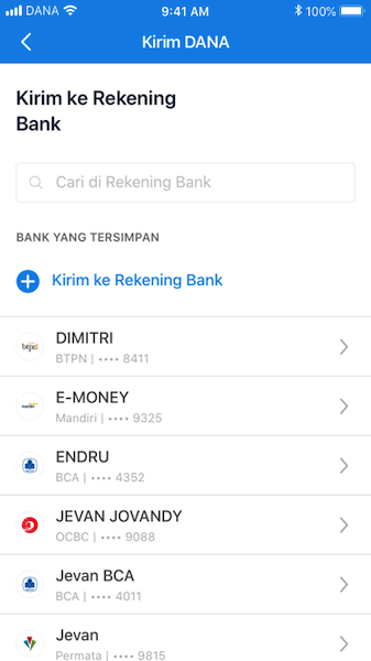 Cara Transfer ke Bank Aplikasi Dana