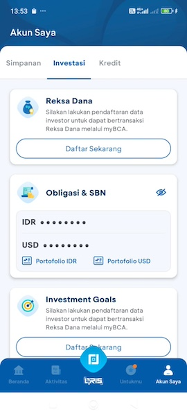 Cara Monitor Kepemilikan Obligasi di myBCA
