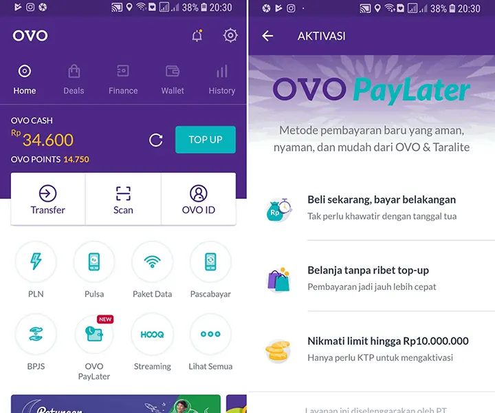 OVO PayLater Cicilan Tanpa Kartu Kredit Online (Pengalaman Saya) | Duwitmu
