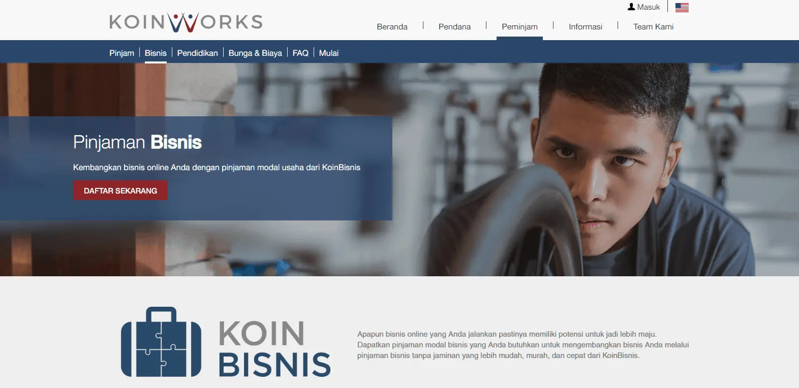 Koinworks Pinjaman Bisnis