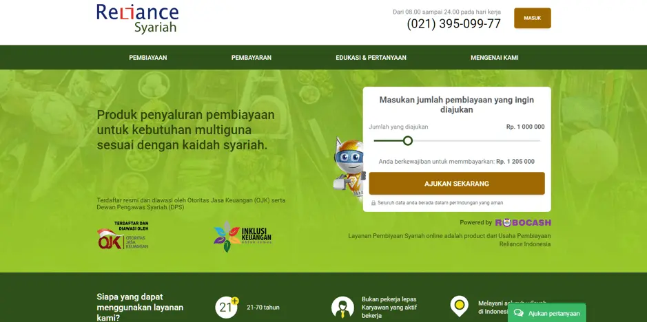 Reliance Syariah Pinjaman Online Cepat Cair