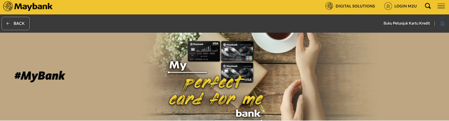 Kelebihan Kartu Kredit Maybank