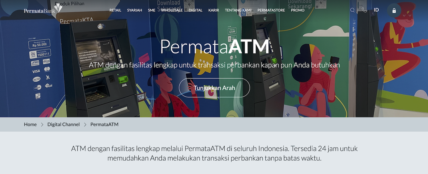 Cara Setor Tunai di ATM Permata Bank ke Rekening Sendiri