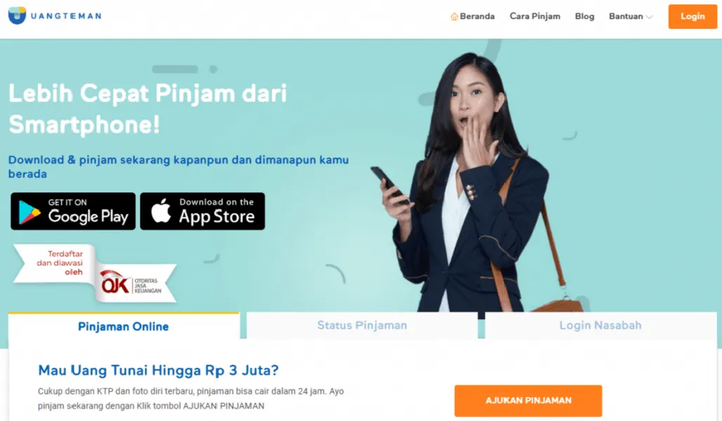 UangTeman Pinjaman Online