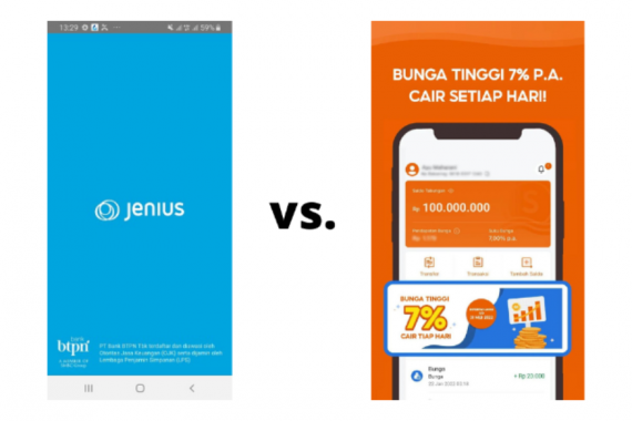 Beda Seabank vs Jenius, Apa Digital Banking Terbaik