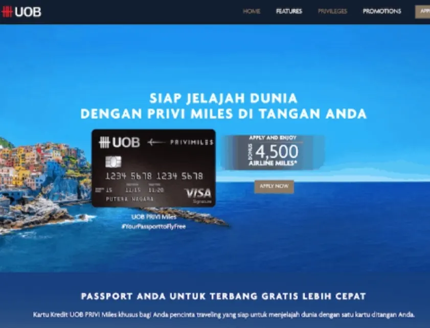 10 Kartu Kredit Miles Travel Terbaik