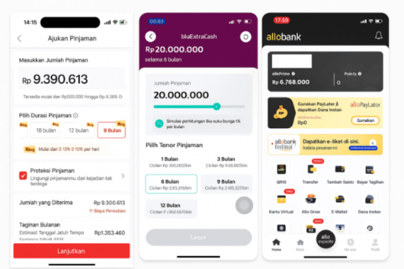 Daftar Pinjaman Terbaik Bank Digital | Perbandingan Bunga