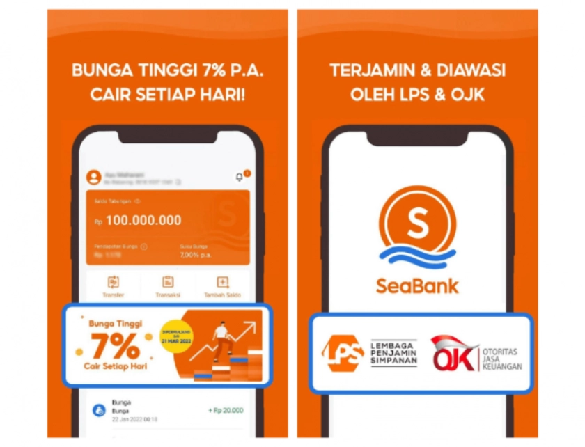 Aplikasi Seabank Indonesia Review: Cara Daftar, Shopee, OJK
