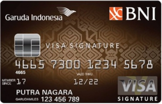 Kartu Kredit Garuda BNI Card