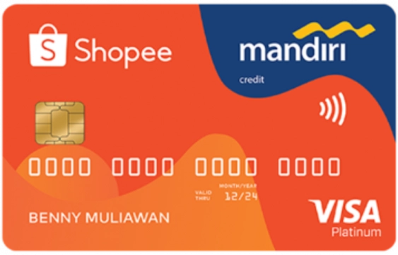 Mandiri Kartu Kredit Shopee