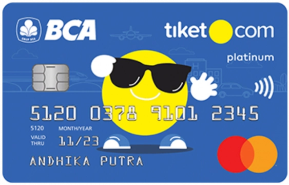 Kartu Kredit BCA tiket.com Mastercard