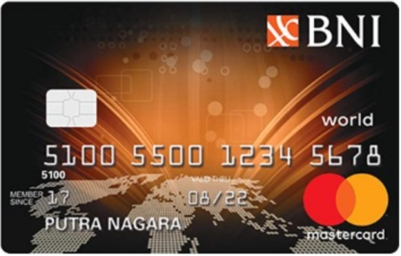 Kartu Kredit BNI MasterCard World