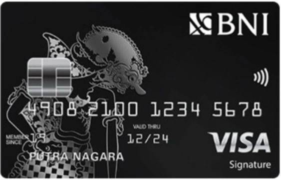Kartu Kredit BNI VISA Signature