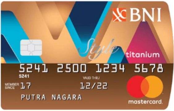 Kartu Kredit BNI Style Titanium