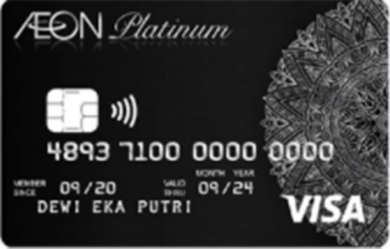 Kartu Kredit AEON Platinum Card