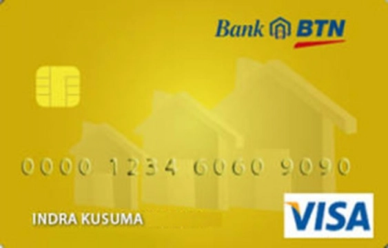 Kartu Kredit BTN Visa Gold