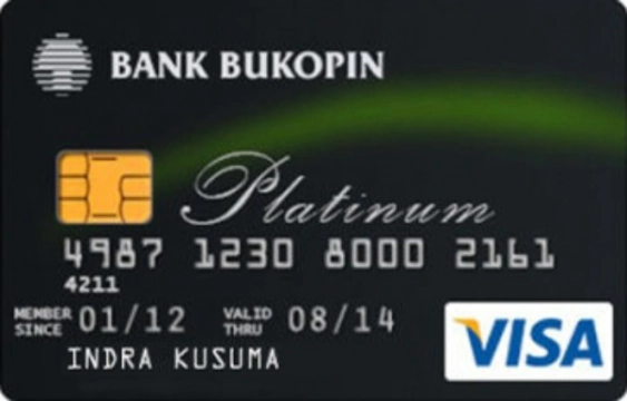 Kartu Kredit Bukopin Visa Platinum