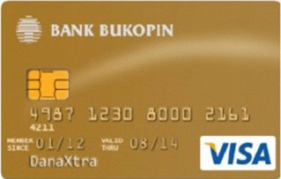 Kartu Kredit Bukopin Visa Gold