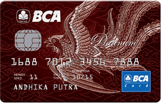 Kartu Kredit Card Platinum BCA