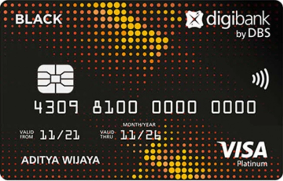 Kartu Kredit digibank Black Visa Platinum