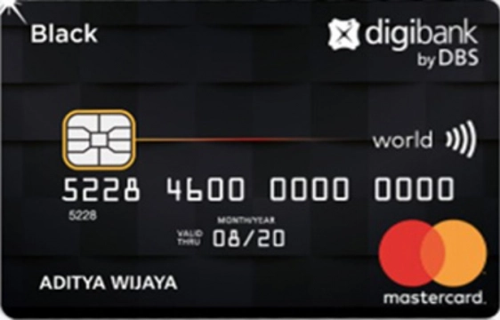 Kartu Kredit digibank Mastercard Black