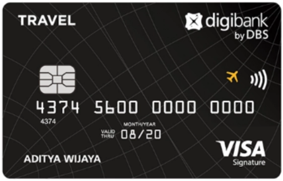 digibank Travel kartu kredit