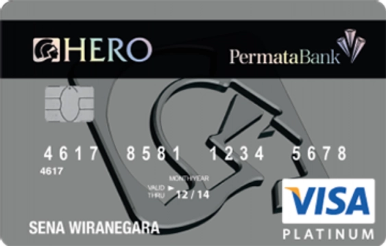 Kartu Kredit Permata Hero Card Visa Platinum
