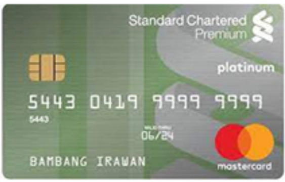 Kartu Kredit Standard Chartered MasterCard Premium