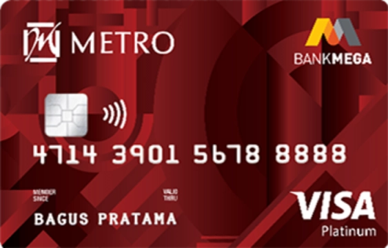 Kartu Kredit Mega Metro Card