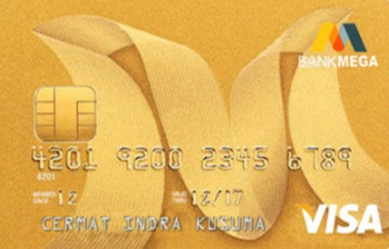 Kartu Kredit Mega VISA Gold