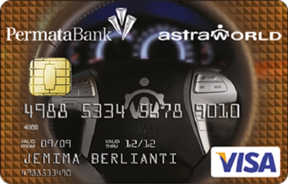 Kartu Kredit AstraWorld Permata Gold Card
