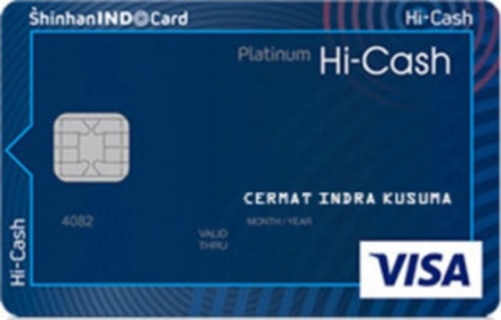Kartu Kredit Shinhan Indo Card Hi-Cash Platinum
