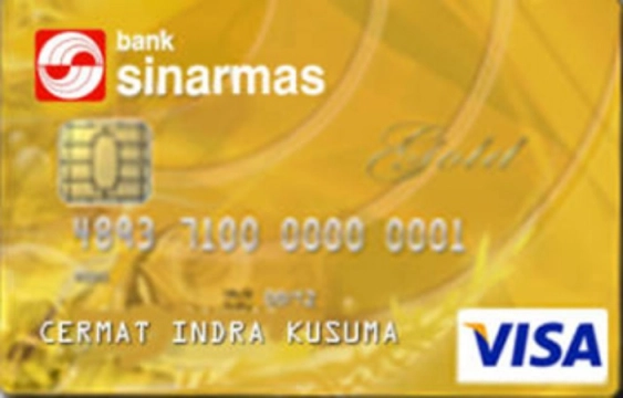 Kartu Kredit Sinarmas Visa Gold