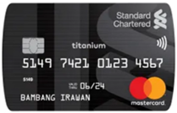 Kartu Kredit Standard Chartered MasterCard Titanium