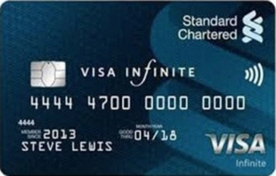 Kartu Kredit Standard Chartered Visa Infinite